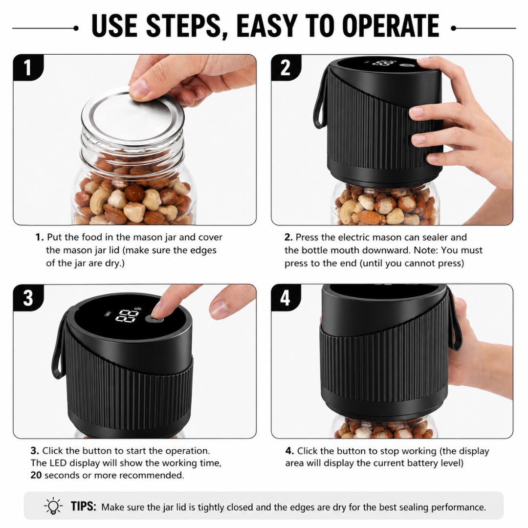 Velna Vacuum Food Preserver — full kit contents
