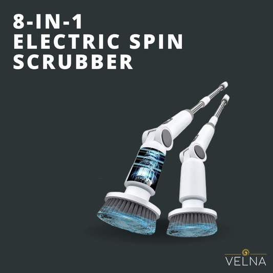 Velna 8-in-1 Elektrischer Rotationswäscher – Akku-Power-Schrubber