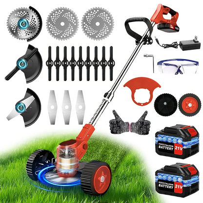 Velna 3-in-1 Cordless Grass Trimmer – Weed Eater, Mower & Edger