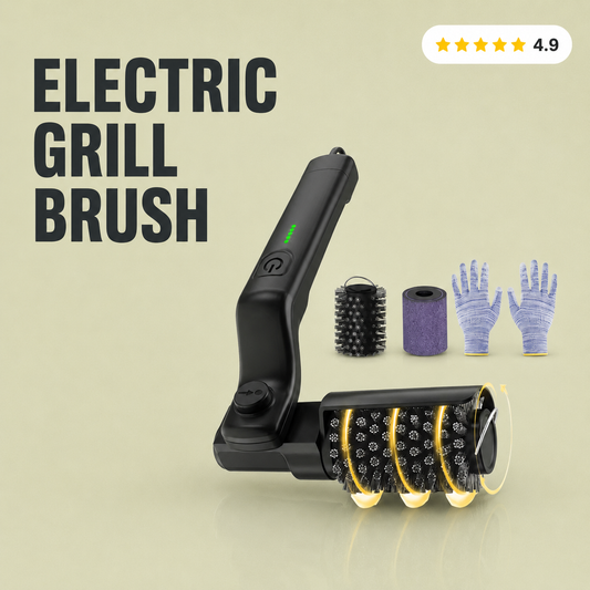 Velna Electric Grill Brush – Cordless Motorized BBQ Cleaner