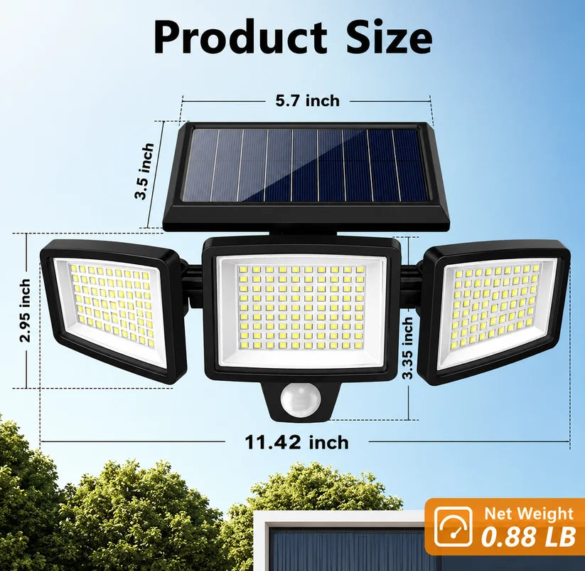 Velna Solar Security Light