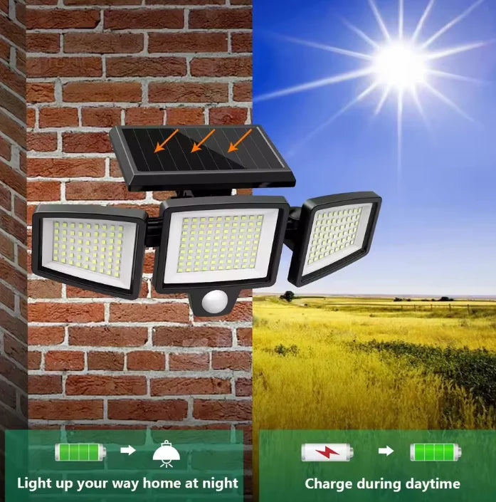 Velna Solar Security Light
