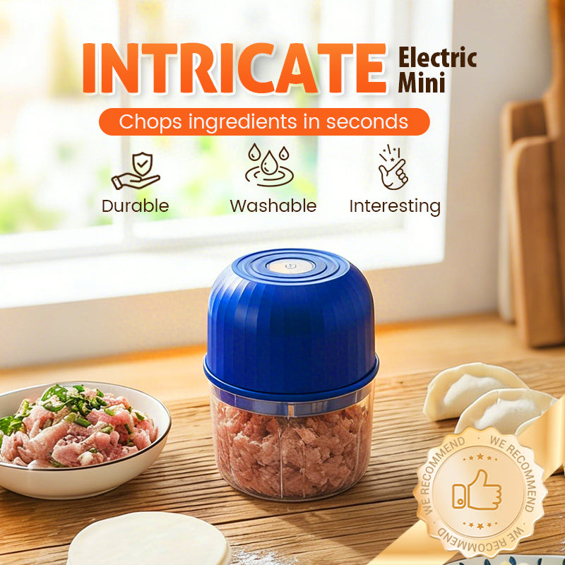 Velna Electric Mini Food Chopper — cordless chopper on a counter