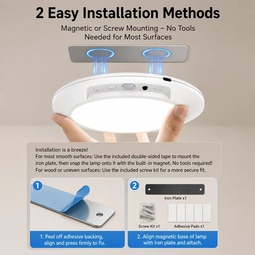 Velna Motion Sensor Light – Wireless LED Security Light